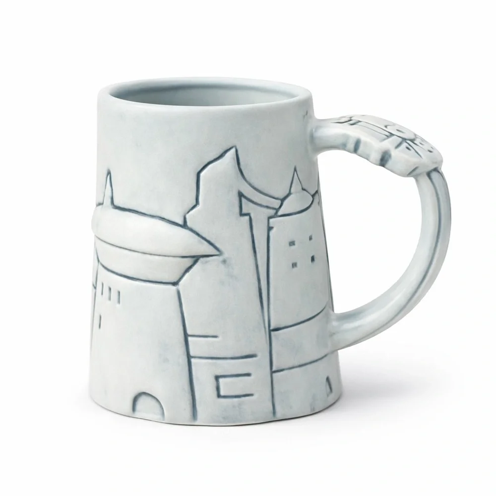 Star Wars Galaxy’s Edge Mug Disney Parks Millennium Falcon R2-D2 Batuu Cantina